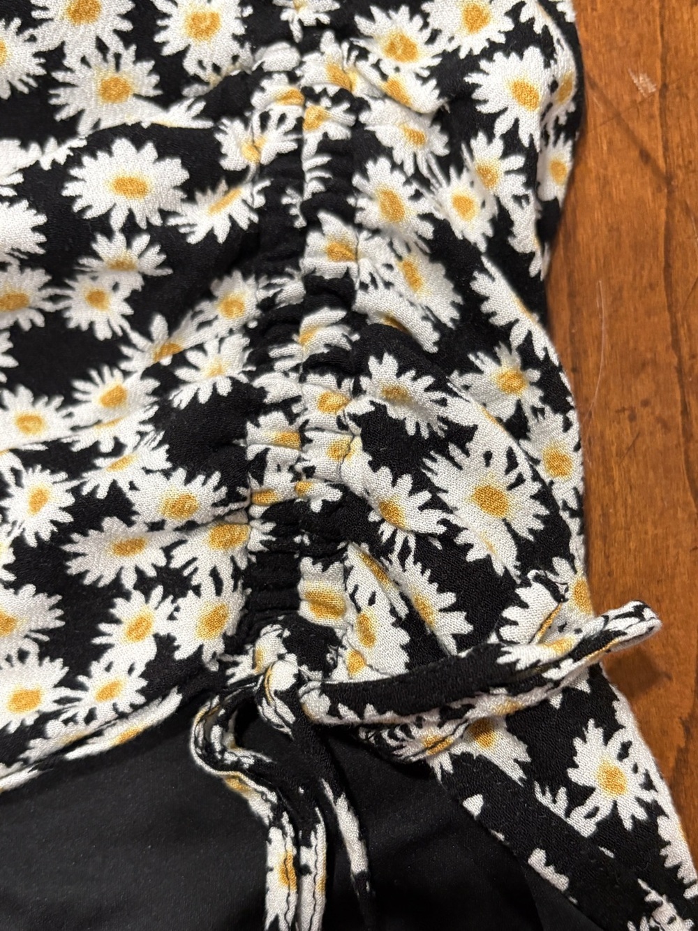 Garage Daisy Ruched Mini Dress XS - Picture 8 of 10